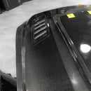 OPEN BOX 2015-2017 Ford Mustang Gloss Carbon Fiber Hood Terminator Aggressive Style-11