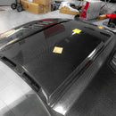 OPEN BOX 2015-2017 Ford Mustang Gloss Carbon Fiber Hood Terminator Aggressive Style-8