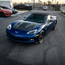 2005-2013 Corvette C6 Projector LED Headlights C8 Style Amber Sequential Turn Signals-7