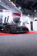 2020-2024 Corvette C8 Deluxe Wide Track Package Full Carbon Fiber Kit Bumper to Bumper-10