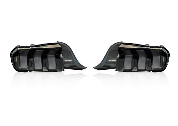 2024-2026 Mustang S650 Euro Style Taillights Amber Turn Signal Sequential