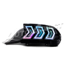 2024-2026 Mustang S650 Heritage-X™ RGB Taillights Amber Turn Signal Sequential w/ Animation-2