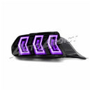 2015-2023 Mustang S550 Heritage-X™ RGB Taillights Amber Turn Signal Sequential w/ Animation-2
