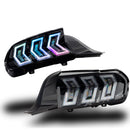 2024-2026 Mustang S650 Heritage-X™ RGB Taillights Amber Turn Signal Sequential w/ Animation-9