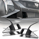 2025-2026 Cadillac CT5-V Blackwing Front Side Outer Grilles Pre Preg Gloss Carbon Fiber Pair-1