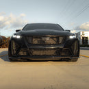 2022-2026 Cadillac CT5-V Blackwing Gloss Carbon Fiber Front Chin Splitter-3