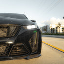 2022-2026 Cadillac CT5-V Blackwing Gloss Carbon Fiber Front Chin Splitter-15