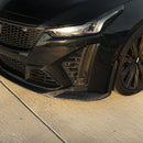 2022-2026 Cadillac CT5-V Blackwing Gloss Carbon Fiber Front Chin Splitter-16