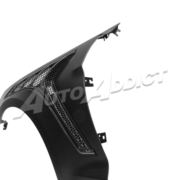 2015-2017 Mustang S550 EcoBoost/GT Type-GTD Aluminum Fenders w/ Functional Vent (Pair)