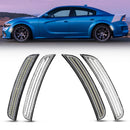 2015–2024 Dodge Charger Clear White LED Side Markers Set-1