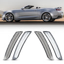 2016-2025 Chevrolet Camaro Clear White LED Side Markers Set-1