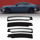 2024-2026 Ford Mustang S650 Smoke White LED Side Markers-1