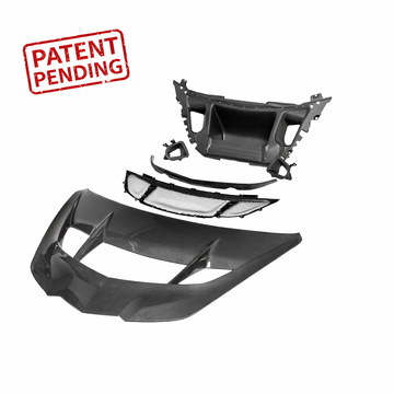 2025-2026 C8 ZR1/ZR1X ZTK Type-OEM Hood Functional Dry Carbon Fiber Double Sided 6PCS Kit