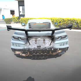 2023-2026 C8 Corvette Z06/E-Ray ZR1 ZTK Rear Spoiler Gloss Carbon Fiber 1pc