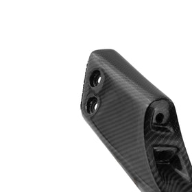 2023-2026 C8 Corvette Z06 Gloss Carbon Fiber Z07 Wing Riser (Pair) - 0