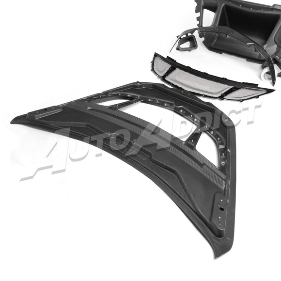 2025-2026 C8 ZR1/ZR1X ZTK Type-OEM Hood Functional Dry Carbon Fiber Double Sided 6PCS Kit