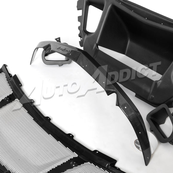 2025-2026 C8 ZR1/ZR1X ZTK Type-OEM Hood Functional Dry Carbon Fiber Double Sided 6PCS Kit