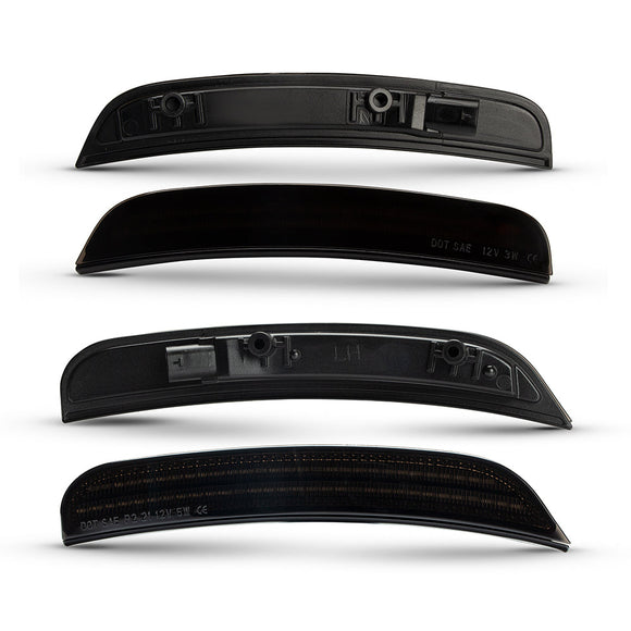 2015-2024 Dodge Charger Smoke White LED Side Markers