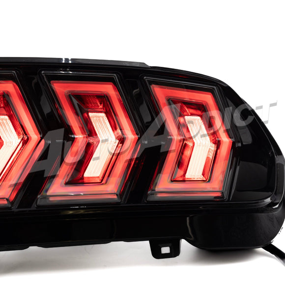 2015-2023 Mustang S550 Heritage-X™ Taillights Amber Turn Signal Sequential w/ Animation