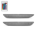 2015-2023 Mustang S550 RGB Clear LED Side Marker-4