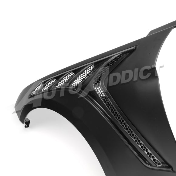 2015-2017 Mustang S550 EcoBoost/GT Type-GTD Aluminum Fenders w/ Functional Vent (Pair)