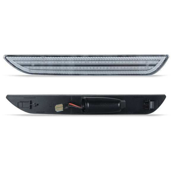 2015-2023 Mustang S550 Clear White LED Side Marker