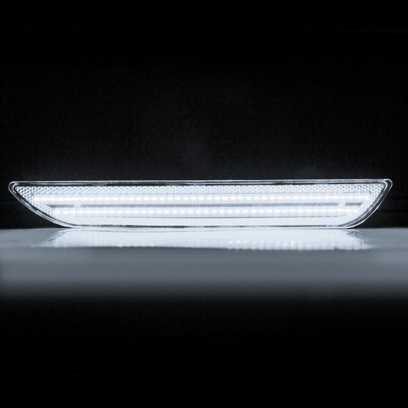 2015-2023 Mustang S550 Clear White LED Side Marker