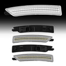 2024-2026 Ford Mustang S650 Clear White LED Side Markers-5