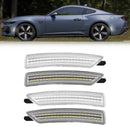2024-2026 Ford Mustang S650 Clear White LED Side Markers-1