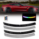 2014-2019 Chevrolet Corvette RGB Clear C7 LED Side Marker-1