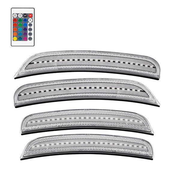 2015-2024 Dodge Charger RGB Clear LED Side Markers