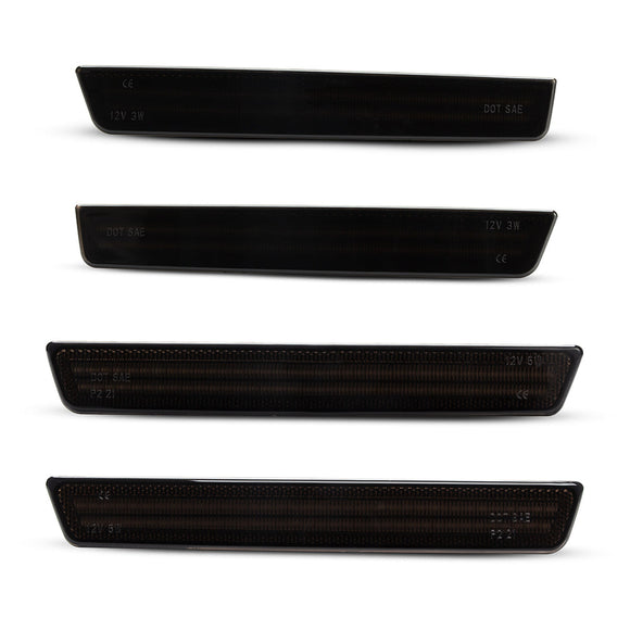 2015-2024 Dodge Challenger Smoke White LED Side Markers