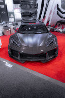 2020-2024 Corvette C8 Deluxe Wide Track Package Full Carbon Fiber Kit Bumper to Bumper-6
