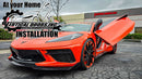 ZLR Doors Kit Chevrolet Corvette C8 2020-2026 + At your Home Installation-3