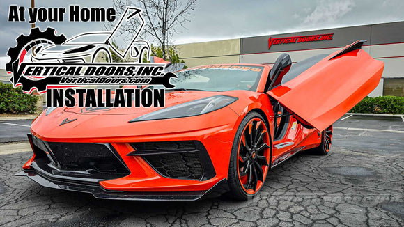 ZLR Doors Kit Chevrolet Corvette C8 2020-2026 + At your Home Installation