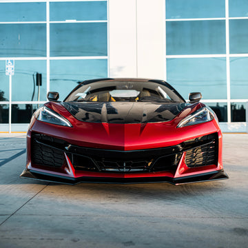 2020-2024 Corvette C8 Stingray Z06 Track Package 15pcs Full Conversion Front Bumper Body Kit - 0