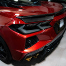2020-2026 Corvette C8 Euro Smoke Style LED Taillights Amber Sequential Pair-9