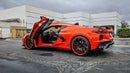 ZLR Door Conversion Kit installed on Ray's Chevrolet Corvette C8. Installation and manufacturing done by Vertical Doors, Inc.