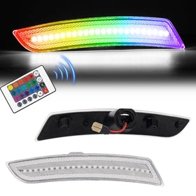 2016-2025 Chevrolet Camaro RGB Clear LED Side Markers - 0