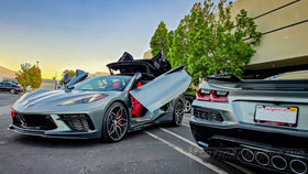 John’s @checkersj Chevrolet Corvette C8 just got ZLR doors conversion kit, installed by Vertical Doors, Inc., VDCCHEVYCORZLRC820, 
1LT, 2LT, 3LT, Z51, Z06, C8R, Z8ZR1, Stingray, Eray, Vette, Corvette, door conversion, ZLR, ZLR Doors, C8 ZLR Doors, 
