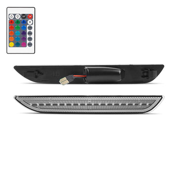 2015-2023 Mustang S550 RGB Clear LED Side Marker - 0