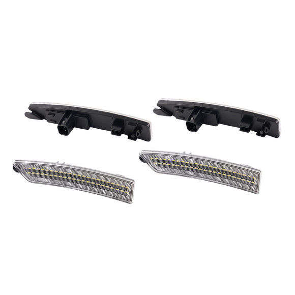 2024-2026 Ford Mustang S650 Clear White LED Side Markers