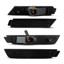 2010-2015 Chevrolet Camaro Smoked White LED Side Markers Set-6