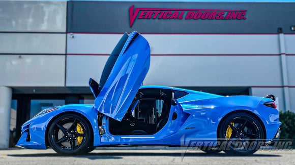 Ryan’s Corvette C8 E Ray from Threadkraze just got Vertical Door Kit Installed at Vertical Doors, Inc. in Lake Elsinore California. Corvette C8 E-Ray, Lambo doors, Vertical Doors Inc, C8 Z06 Lambo door kit, California install, Chevrolet Corvette C8 Lambo Door Conversion Kit by Vertical Doors Inc., VDCCHEVYCORC820, VDCCHEVYCORC823Z06, 1LT, 2LT, 3LT, Z51, Z06, C8R, Z8ZR1, Stingray, Eray, Vette, Corvette, lambo doors, vertical doors, door conversion, scissor doors, butterfly doors, wing doors, Corvette C8 lamb