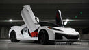 missc8corvette Chevrolet Corvette C8 Z06 from California showing off his Vertical Door Conversion kit from Vertical Doors, Inc., VDCCHEVYCORC823Z06, 1LT, 2LT, 3LT, Z51, Z06, C8R, Z8ZR1, Stingray, Eray, Vette, Corvette, lambo doors, vertical doors, door conversion, scissor doors, butterfly doors, wing doors, Corvette C8 lambo doors, Corvette C8 vertical doors,