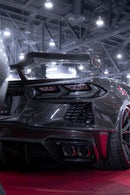 2020-2024 Corvette C8 Deluxe Wide Track Package Full Carbon Fiber Kit Bumper to Bumper-3