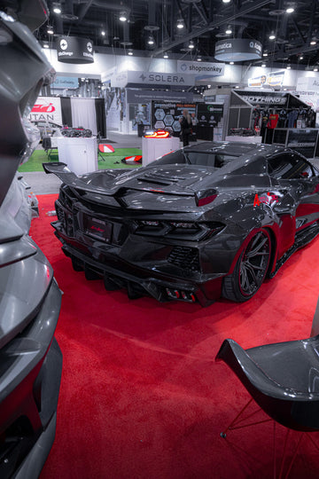 2020-2024 Corvette C8 Deluxe Wide Track Package Full Carbon Fiber Kit Bumper to Bumper - 0