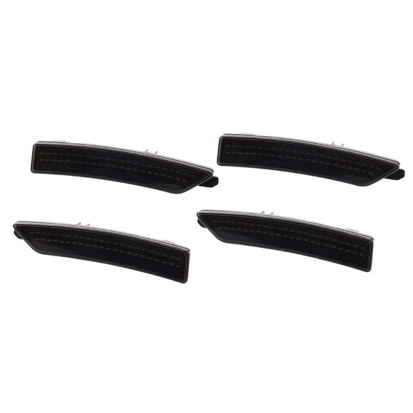 2024-2026 Ford Mustang S650 Smoke White LED Side Markers