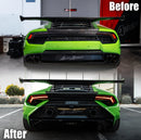 2014-2024 Lamborghini Huracan Tecnica Rear Bumper Conversion Kit-2
