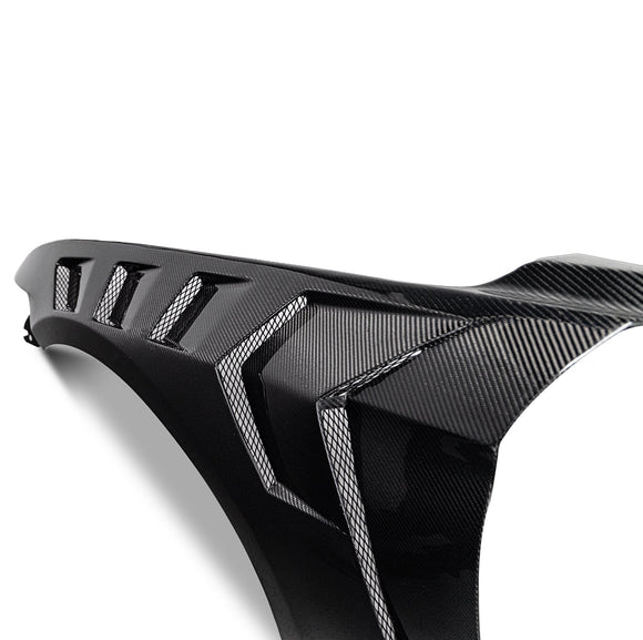 2015-2017 Mustang S550 Type-LM Gloss Carbon Fiber Fenders